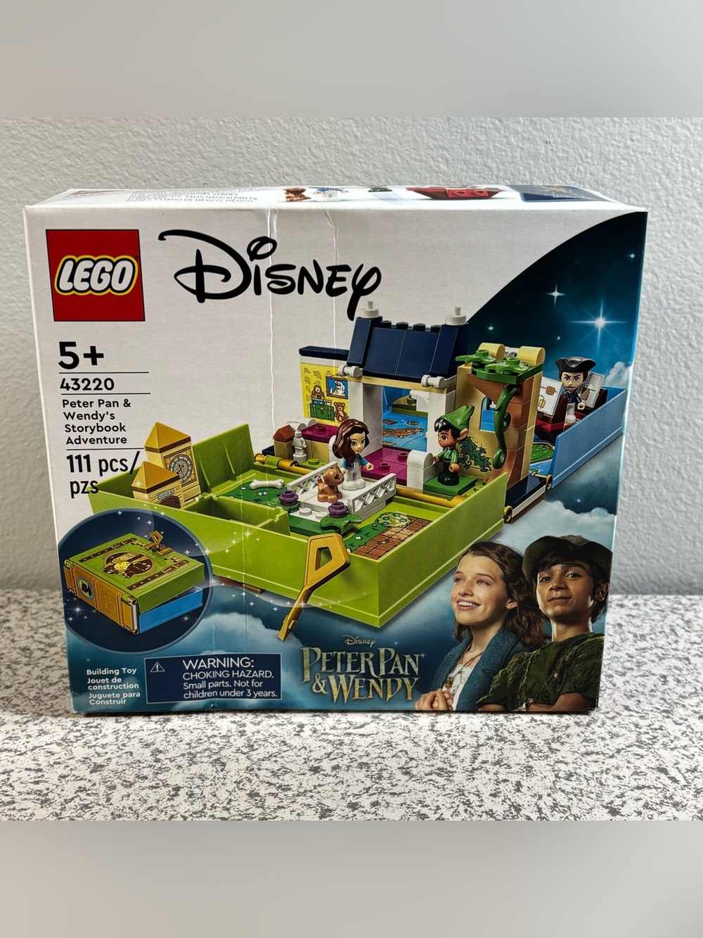LEGO 43220 Disney Peter Pan & Wendy’s Storybook Adventure New